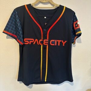 Houston Astros Women’s Space City  Alex Bregman Jersey Stitched Size S